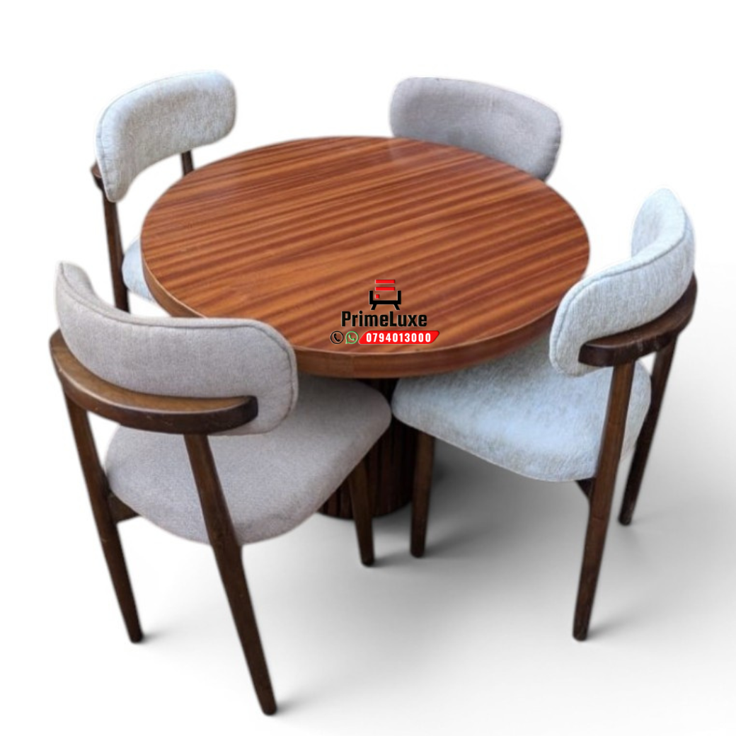 4 seater round top dining