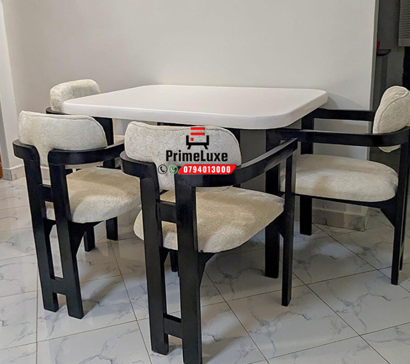 4 seater marble dining table kenya