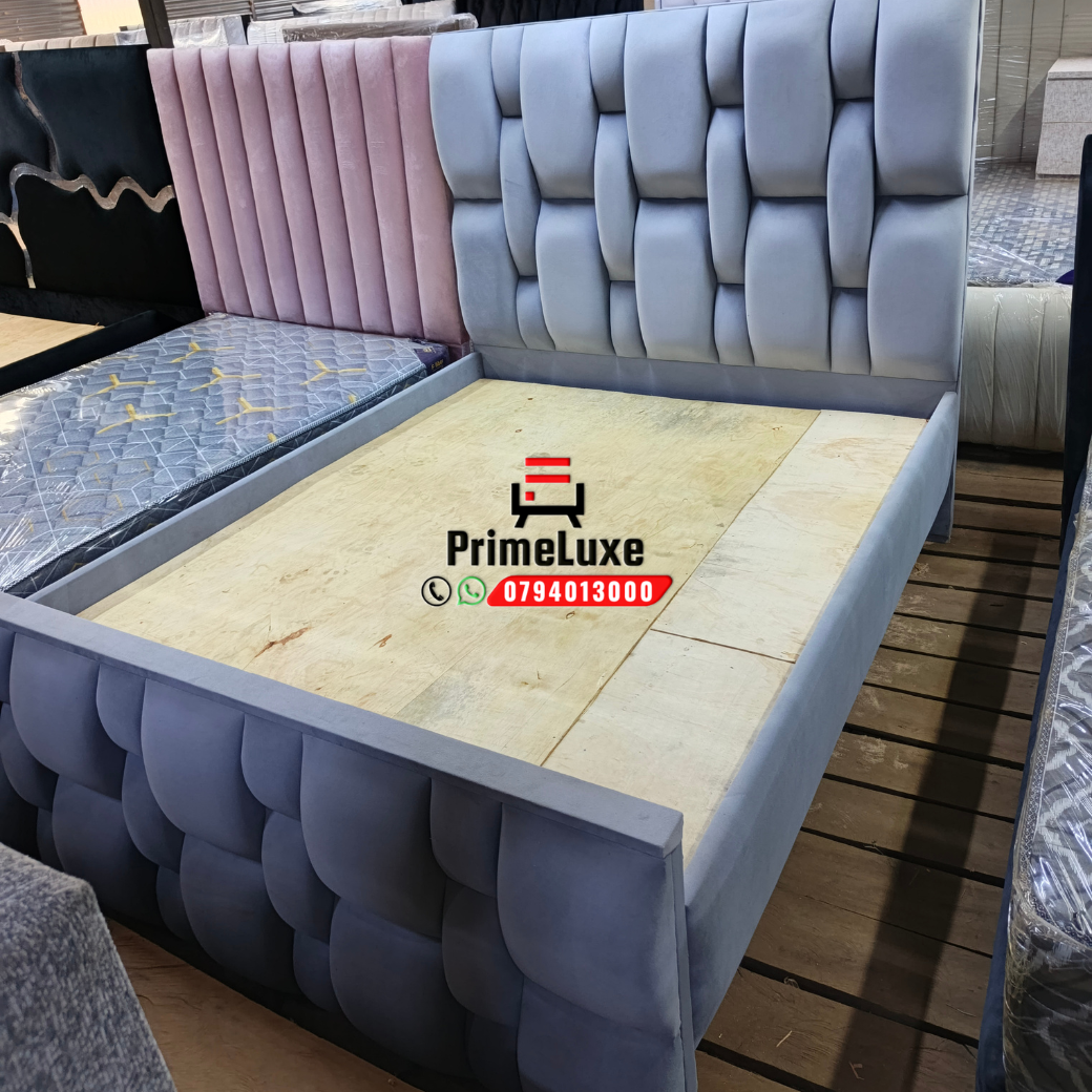 Milano Upholstered Bed (All sizes)